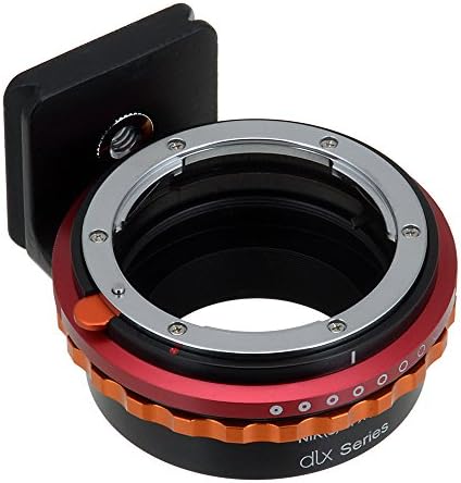 Fotodiox DLX עדשת הרכ מתאם תואם עדשות G-type של Nikon F-Mount על מצלמות Fujifilm X-Series