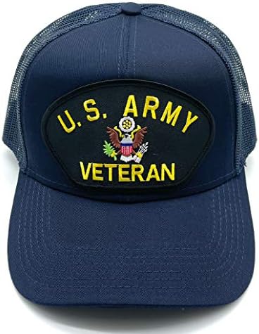 אינסופי כובעי ארהב צבא ותיק תיקון רשת מתכוונן בייסבול כובע
