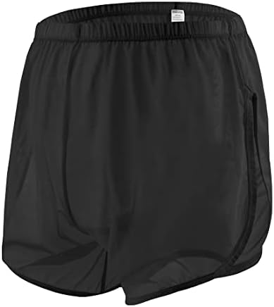 מכנסי בוקסר לגברים של Zonbailon מכנסיים קצרים רופפים מפוצלים רשת רשת-דרך תחתונים נושמים סקסים M L XL 2XL