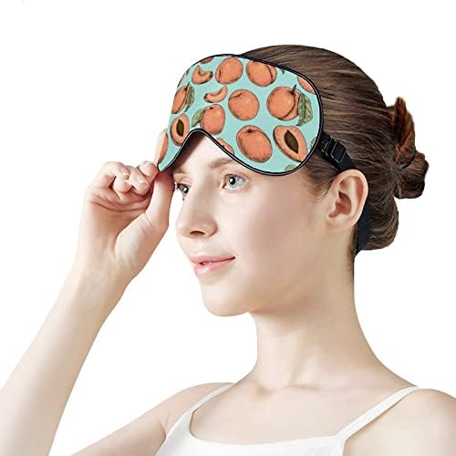 משמשים מסכת שינה מכסה מסיכת עיניים רכה כיסוי עיוורון אפקטיבי עם כיסוי עיניים עם רצועה מתכווננת אלסטית