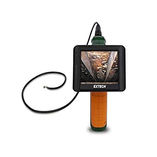 Extech BR250-5: מצלמת פיקוח בורסקופ וידאו/אלחוטי, קוטר מצלמה 5.2 ממ ו -3.5 צבע TFT LCD צג אלחוטי, אידיאלי עבור