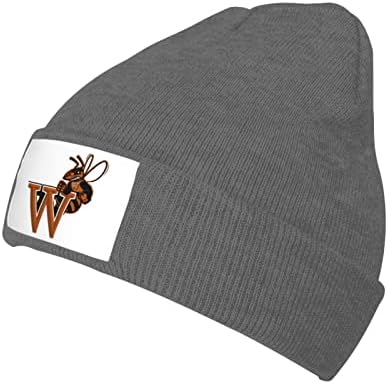 Cwokakde Waynesburg AA לוגו אוניברסיטת הדפס כובע סרוג כובע צמר אופנה חמה בחוץ סריגה כובע יוניסקס