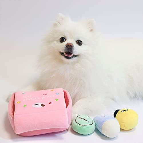 צעצועי Gosuny כלב כלב מחצלת מחצלת אחות של אחות - צעצועים מצומצמים לכלבים קטנים, מחצלת סלידה