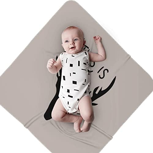 זה העיצוב שלי שמיכת תינוק של איילים מקבלת שמיכה עבור עגלת פעוטון לכיסוי חוטף בן יומו