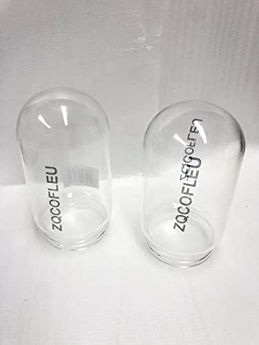 Zqcofleu קערת זכוכית מזכוכית גלובוס מזכוכית גדולה
