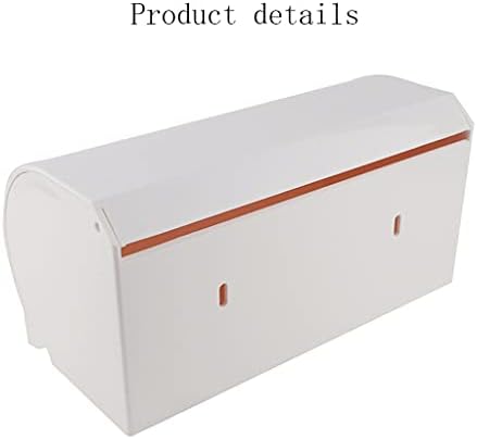 מחזיק נייר טואלט ללא אגרוף של MGJM ​​עם אחסון אטום חדר אמבטיה רכוב על קיר כפול רולק רולס מחזיק צבע רב צבעוני