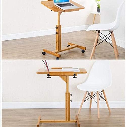 שולחן מחשב נייד ZHYH, שולחן פשוט, שולחן קטן נייד מתקפל פשוט למיטה ביתית שולחנית