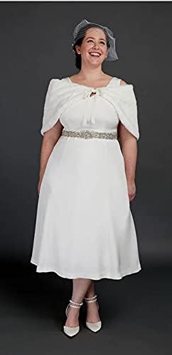 דפוסי קשמיר שמלה וחצאית אפטון בתוספת תערובת והתאמה, לבן