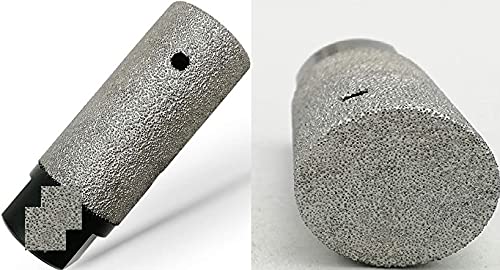 טחנת אצבע יהלום בגודל 1 אינץ '1/2 עיצוב מלא בולנוזה V13 נתב סיביות פרופיל גלגל אבן גלגל קרמיקה