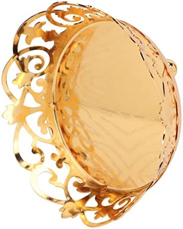 קערת סוכריות זהב, מגש חטיפים עמיד בסגנון רטרו סגנון רב מטרה יפהפיה