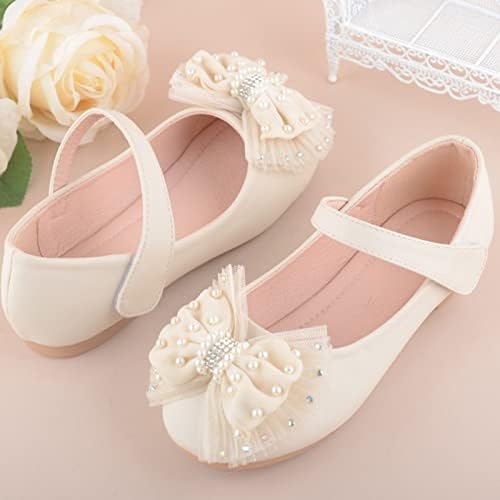 נעלי ילדים אופנה נעלי עור קטנות נעלי תינוקות נעלי נסיכה תחרה קשת נעלי נסיכה לבנות