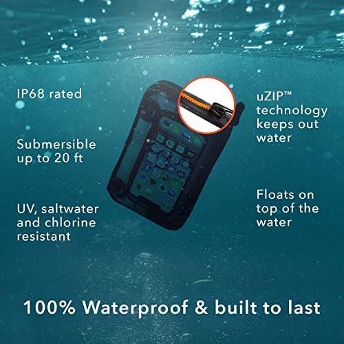 אוגו ללבוש עמיד למים טלפון מקרה-אוניברסלי צף יבש תיק עבור טלפונים ניידים - ברור הגנת פאוץ - מסך מגע תואם-טלפון