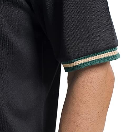 חולצות פולו של Lediney גברים בכושר רגיל, חולצות גולף ספורט אופנה מזדמן