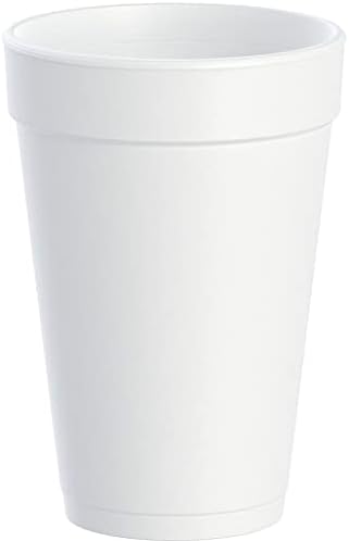 כוסות קצף לבן דרט לבן 16 גרם 25 כוסות