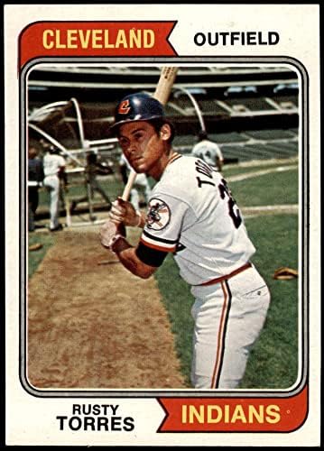 1974 Topps 499 Rusty Torres Cleveland Indians NM+ Indians