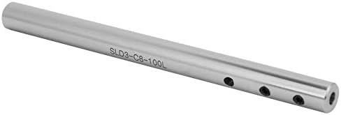 SLD3-C8-100L Collet Chuck Holder Tungsten Steel ישר CNC קצה טחינה מוט סיומת כלי עיבוד חלל עמוק