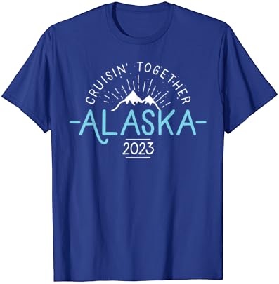 התאמת משפחה חברים וקבוצה אלסקה שיוט 2023 חולצה