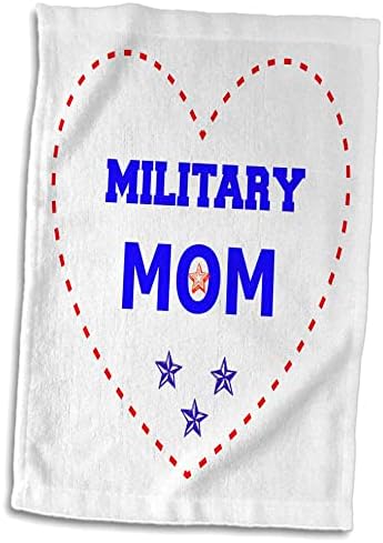 3 דרוז גאה להיות אמא צבאית. לבן וכחול. אומר - מגבות