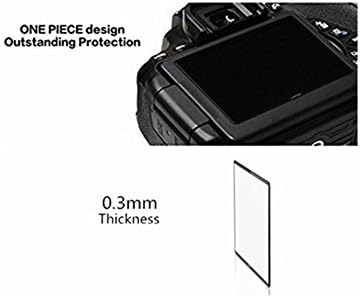 LARMOR 0.5 ממ דבק עצמי מזכוכית אופטית מגן מסך LCD למצלמת Nikon D5300
