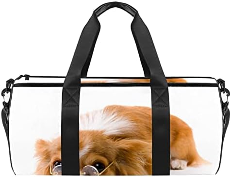 כלב משקפי שמש תרמיל כתף לשאת תיק בד נסיעות תיק עבור חדר כושר ספורט ריקוד נסיעות סוף שבוע