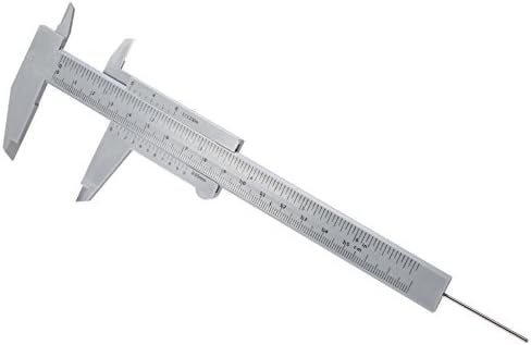 ורניה קליפר, 150 ממ פלסטיק גבות קעקוע קבוע איפור מיקרומטר מדידת מדידה כלי