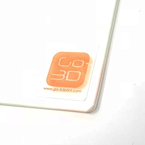 הדפסת GO-3D 510 ממ x 510 ממ צלחת זכוכית/מיטה עם קצה מלוטש שטוח לקצוות CR-10 S5 מדפסת 3D