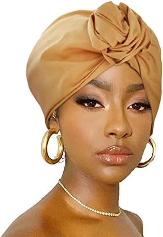 טורבנים אפריקאים של אוריאו עטיפת ראש כובע כפית כפית מראש קשר עיוות ראש טורבן לנשים