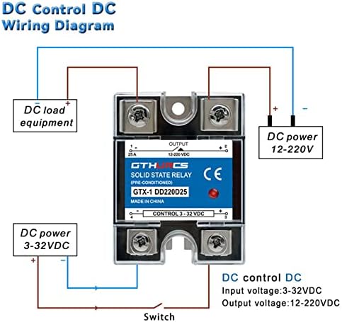 Lemil 10a 25a 40a da שלב יחיד שלב DC Control Cont Contocient Contruct