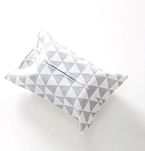 מארגן רקמות Aervereal קופסא קופסת סלון חדר שינה כותנה פשתן מפית שקית נייר אפור בהיר