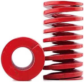 קפיצי דחיסה מתאימים לרוב התיקון I 1 חתיכת עובש אדום, קפיץ דחיסת עובש, קפיץ הטבעה בינוני, המשמש להרכבת