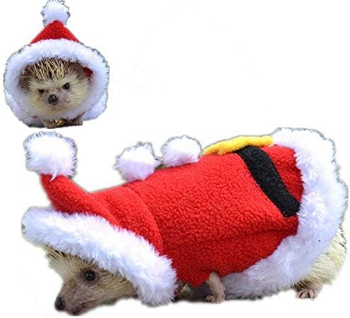 בגדי קיפוד תחפושת לחג המולד סנטה קלאוס חליפת בגדי בעלי חיים קטנים קוטב קוטב קוטב קיפוד בעבודת יד אביזרי
