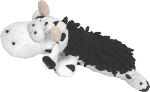 צעצוע של כלב פרה מדובלל בגודל 10 אינץ 'מדהים