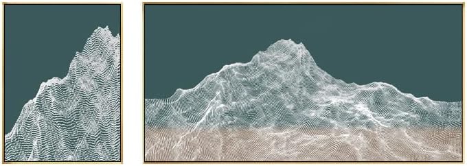 נורדי סלון ספת רקע קיר דקורטיבי ציור פנטום שילוב מודרני מינימליסטי מופשט ציור שינה חלול הרי ציור