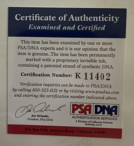 אד ברינקמן חתם על חתימה מבריק 8x10 צילום דטרויט טייגרס - PSA/DNA מאומת