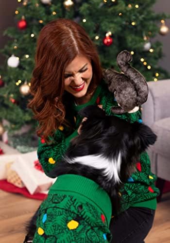 תלבושות מהנות סוודר כלבי עץ חג המולד