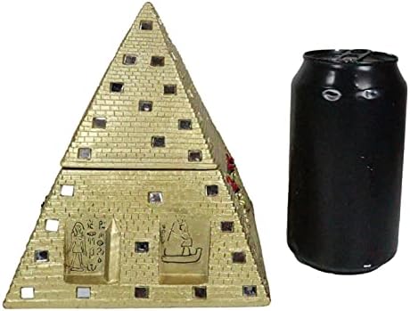מתנה של אברוס תרבות מצרית עתיקה נושא עין פירמידה מוזהבת של אלות הורוס ואלות תלויות דקורטיביות