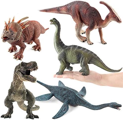 ילדים / ילדים / אספן חינוכי סימולציה דינוזאור גומי דגם, צעצוע דינוזאור אמנות מתנה, 31 על 13 על 17