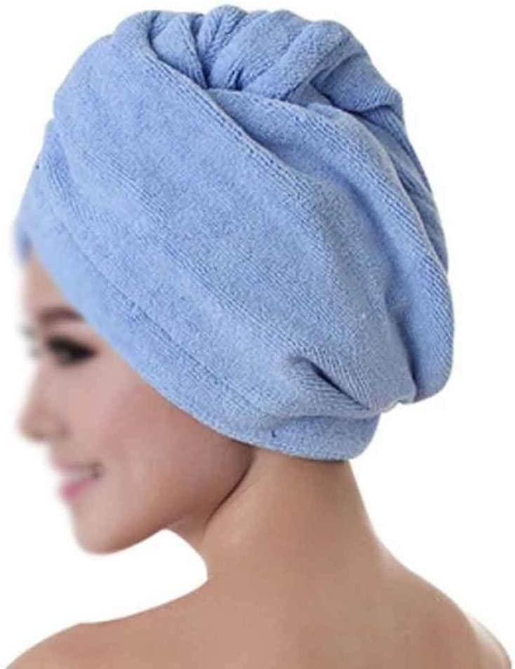 1 pcs מיקרו -סיבי אחרי מקלחת שיער ייבוש עטיפת נשים בנות מגבת של גברת כובע שיער יבש מהיר כובע