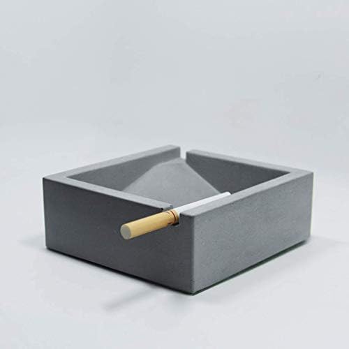 מאפרה מפוצץ, נירוסטה מפלדת שולחן מודרנית עם מכסה, מפגש סיגריות לשימוש פנים או חיצוני, מחזיק אפר