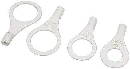 X-DREE 150 יחידות שלושה סוג טבעת חשופה צורת לשון צורת מסופים לא מבודדים מחבר חוט (150 UNIDS TRES