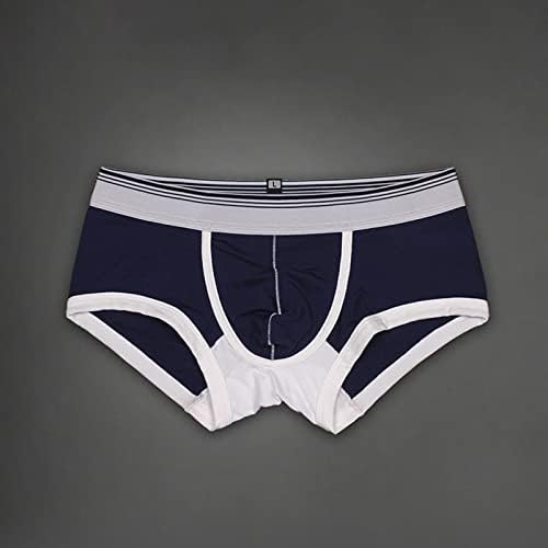BMISEGM תחתוני כותנה גברים תחתוני אופנה תחתונים מכנסיים קצרים של גברים סקסיים תחתונים תחתונים מודפסים גברים