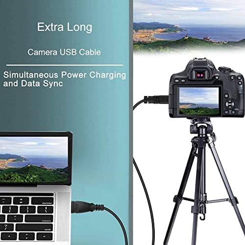 Jantoy 3.3ft USB כבל כבל נתונים תואם למצלמת Nikon CoolPix UC-E6 UC-E16 UC-E17 P50 S520