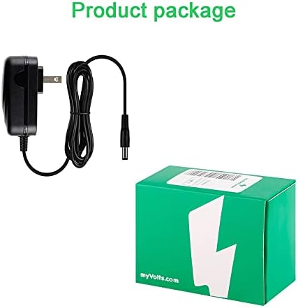 MyVolts 9V מתאם אספקת חשמל תואם/החלפה לנגן DVD DVP -FX730 של Sony - Pluge US