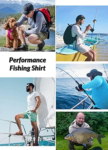 חולצות הגנה על שמש בגברים בגברים UV SPF חולצה דיג upf 50+ שרוול ארוך שומר פריחה שחייה מהירה יבש