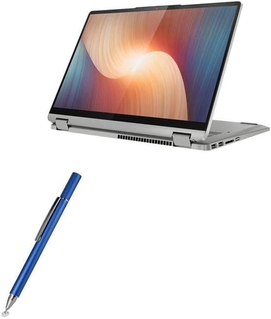 עט חרט בוקס גלוס תואם ל- Lenovo IdeaPad Flex 5 - Finetouch Capacitive Stylus, עט חרט סופר מדויק