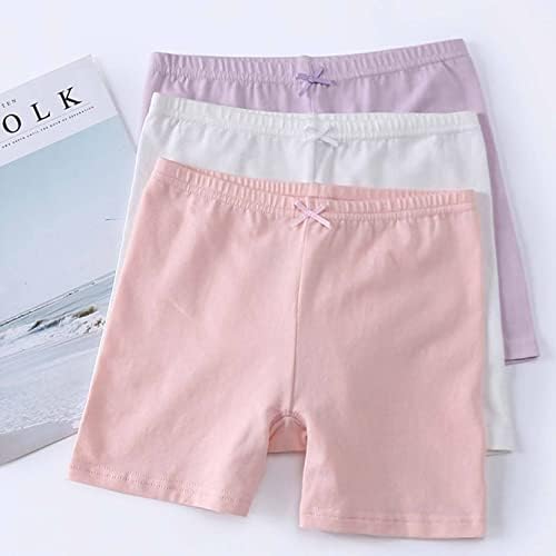 ג'יזיו ילדות קטנות 3 חלקים בטיחות מכנסיים קצרים כותנה קיץ תחת מכנסי חצאית קצרים תחתונים צמודים מכנסי