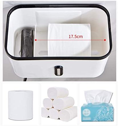 מחזיק גליל טואלט של ג'ניגו אגרוף קופסת רקמות אמבטיה חינם נייר נייר טואלט נייר נייר נייר נייר נייר