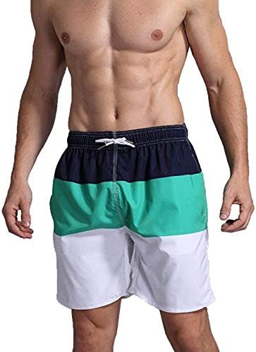 גברים בגד ים גברים של קיץ מזדמן פס חוף מכנסיים ספורט מהיר יבש מכנסיים שחייה לשחות עבור גברים