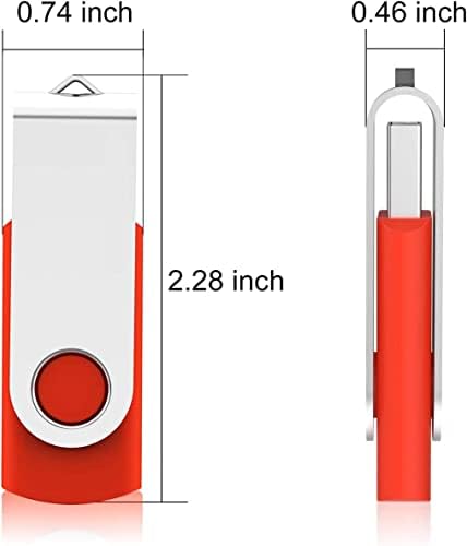 כונן הבזק 128 ג'יגה -בייט 5 חבילה USB 2.0 כונן כונן אגודל כונן קפיצה כונן קפיצה על נהג הפלאש