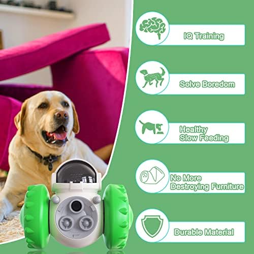 IMBOXX מזין איטי צעצוע כלב כלב כלב צעצוע לחתך לחתך כלב בינוני קטן צעצועי העשרה אינטראקטיביים טפלו צעצוע